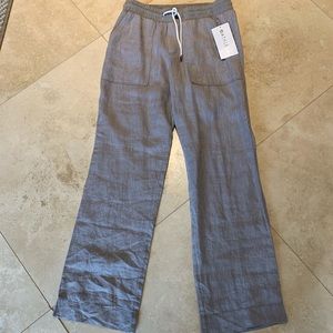 Stripe Bali Linen Trouser